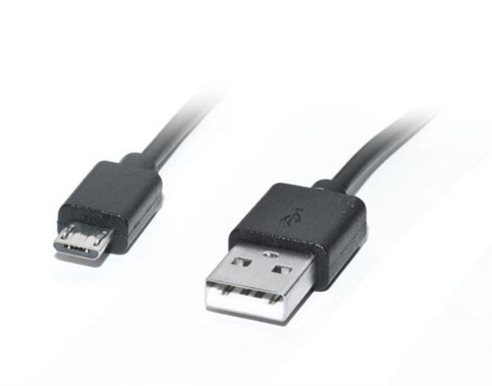 Кабель REAL-EL Pro USB - micro USB V 2.0 (M/M), 0.6 м, чорний (EL123500021)