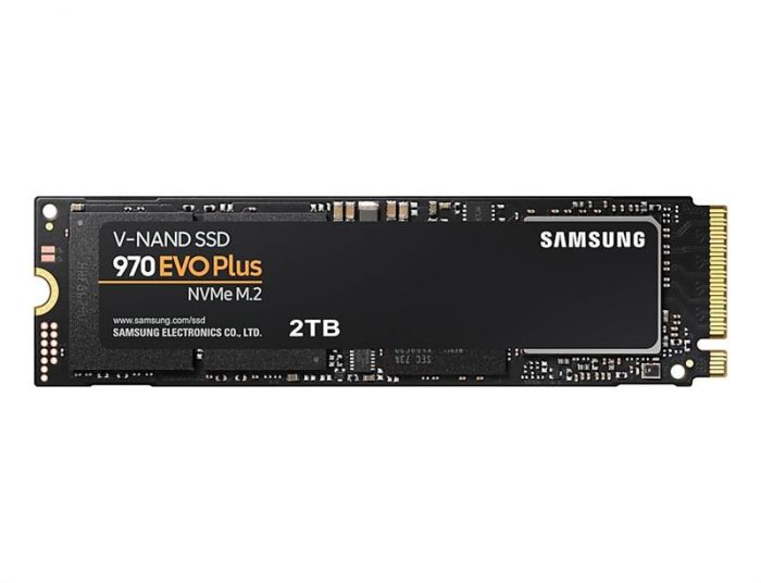 Накопичувач SSD 2 ТB Samsung 970 EVO Plus M.2 2280 PCIe 3.0 x4 V-NAND MLC (MZ-V7S2T0BW)