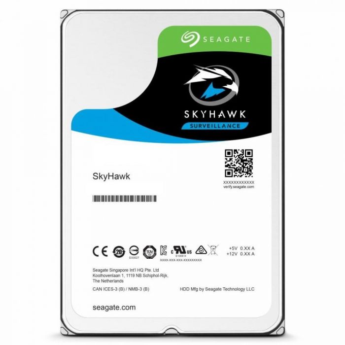 Накопичувач HDD SATA 1.0TB Seagate SkyHawk Surveillance 5900rpm 64MB (ST1000VX005)