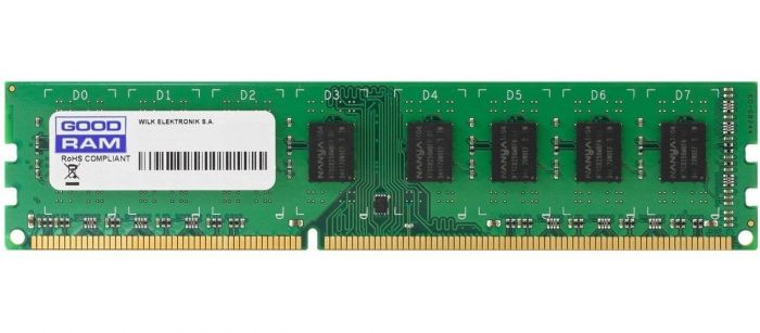 Модуль пам`ятi DDR3 8GB/1600 GOODRAM (GR1600D364L11/8G)