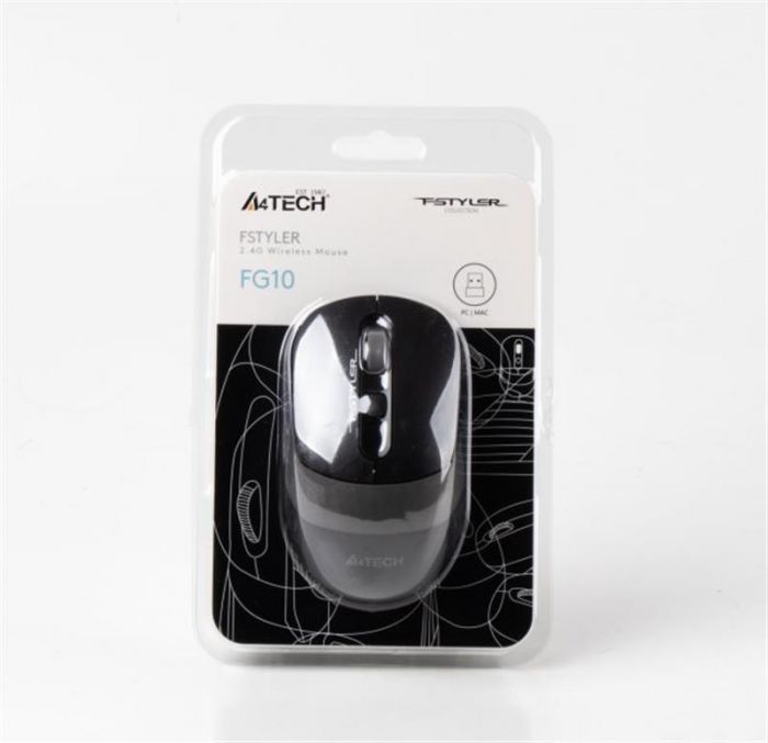 Миша бездротова A4Tech FG10 Black/Grey USB