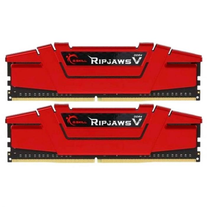 Модуль пам`ятi DDR4 2x16GB/2666 G.Skill Ripjaws V Red (F4-2666C19D-32GVR)