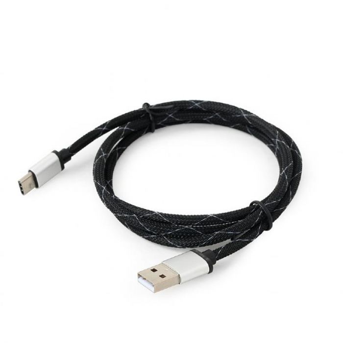 Кабель Cablexpert USB - USB Type-C V 2.0 (M/M), 2.5 м, Black (CCP-USB2-AMCM-2.5M)