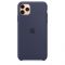 Чохол-накладка Apple Silicone Case для Apple iPhone 11 Pro Max Midnight Blue (MWYW2)