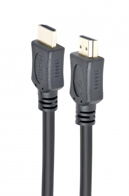 Кабель Cablexpert (CC-HDMI4L-0.5M) HDMI-HDMI v.2.0, вилка/вилка, 0.5м Black