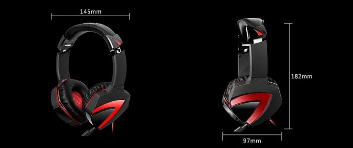 Гарнітура A4Tech Bloody G500 Black/Red