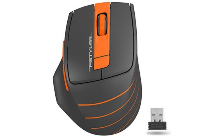 Миша бездротова A4Tech FG30 Black/Orange USB