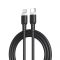 Кабель XO NB208A USB Type-C - Lightning, (M/M), 20W 1 м Black (6920680826810)