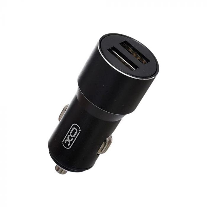 Автомобільний зарядний пристрій XO CC30 (2USB, 2.4A) Black (6920680872756)