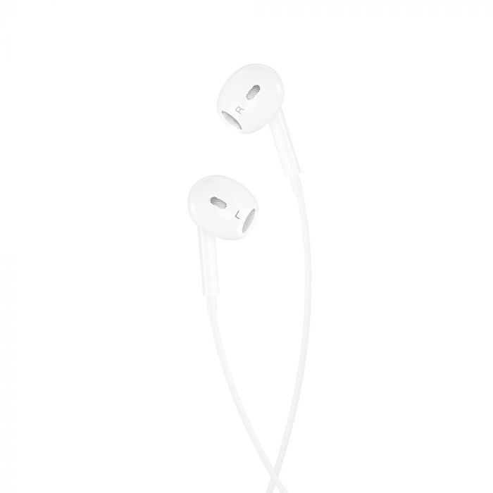 Гарнітура XO EP43 In-ear Earphone White (6920680879175)