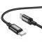 Кабель Hoco X89 Wind USB Type-C - USB Type-C (M/M), 1 м, Black (6931474784384)