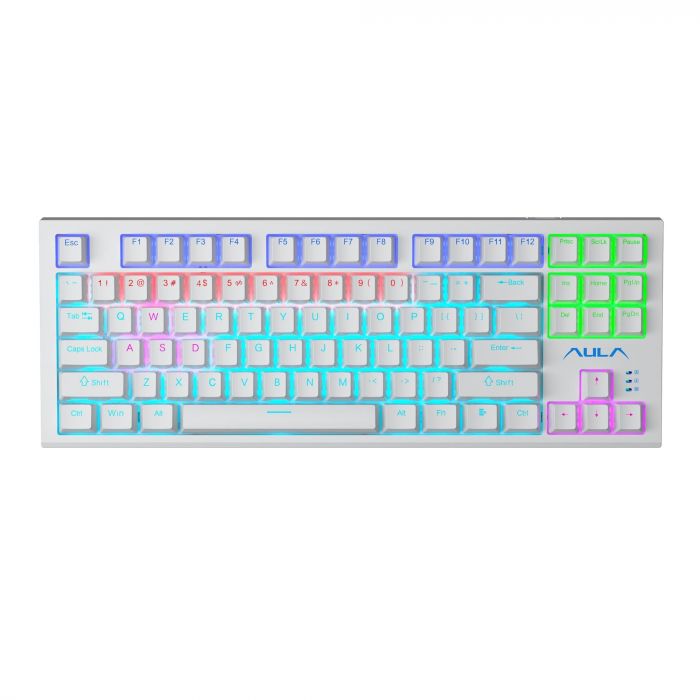 Клавіатура Aula F3032 KRGD Brown White (6948391201757)