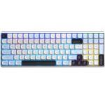 Клавіатура бездротова Aula S100pro Brown Switch White/Black (6948391205755)