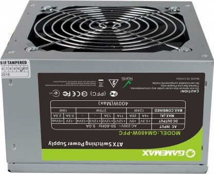 Блок живлення GameMax GM-400W-PFC, 400W