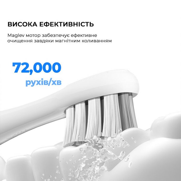 Розумна зубна електрощітка Oclean X Lite Set Grey (6970810556414)