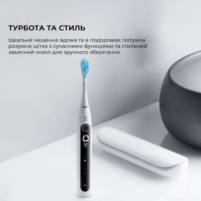 Розумна зубна електрощітка Oclean X Pro 20 Set Electric Toothbrush Green (6970810556933)