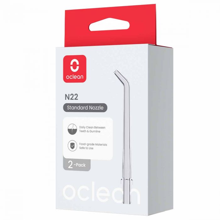 Насадка для іригатора Oclean Nozzle Standard N22 для W10 Lite 2 шт (6970810557565)