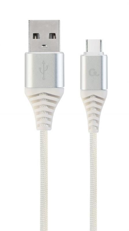 Кабель Cablexpert USB - USB Type-C V 2.0 (M/M), 2 м, White (CC-USB2B-AMCM-2M-BW2)