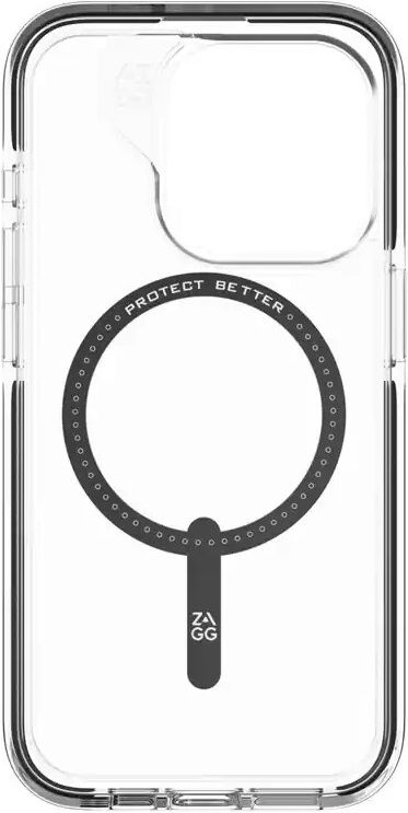 Чохол-накладка Zagg Gear4 Piccadilly Snap with Magsafe для Apple iPhone 15 Pro Black (702312338)