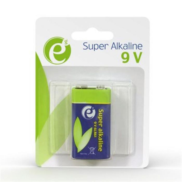 Батарейка EnerGenie Super Alkaline 6LR61 BL 1 шт