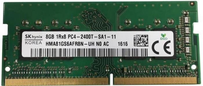 Модуль пам`ятi SO-DIMM 8GB/2400 DDR4 Hynix (HMA81GS6AFR8N-UH) Refurbished