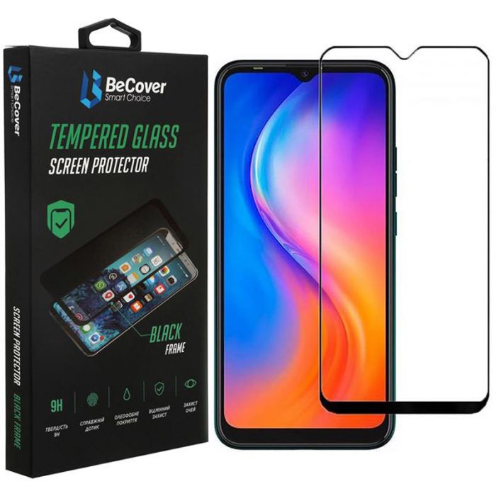 Захисне скло BeCover для Umidigi Bison X10S/G Black (708388)