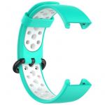 Ремінець BeCover Vents Style для Xiaomi Redmi Smart Band 2 Turquoise-White (709428)