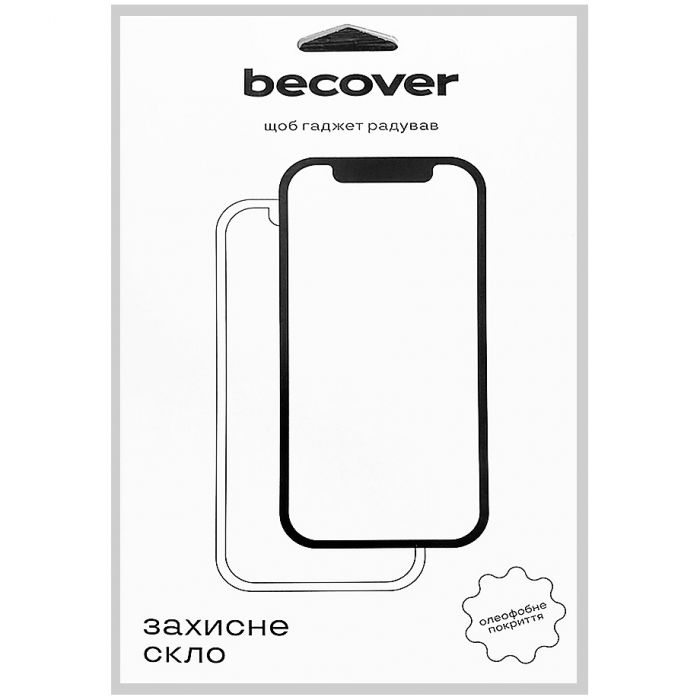 Захисне скло BeCover 10D для Xiaomi Pad 6S Pro 12.4" Black (710968)