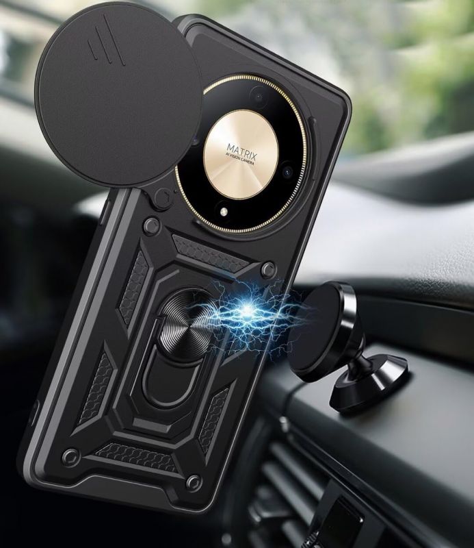 Чохол-накладка BeCover Military для Honor Magic5 Lite 5G Black (710996)