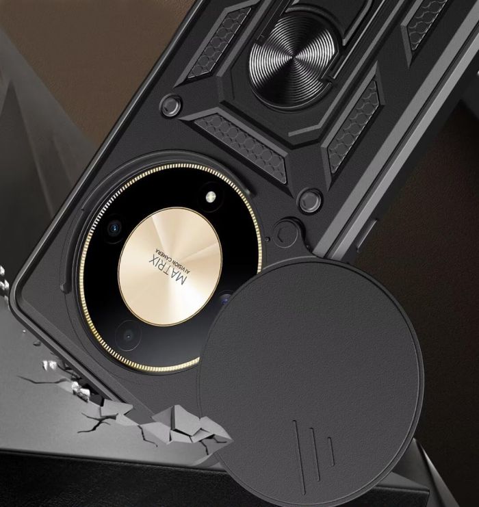 Чохол-накладка BeCover Military для Honor Magic5 Lite 5G Black (710996)