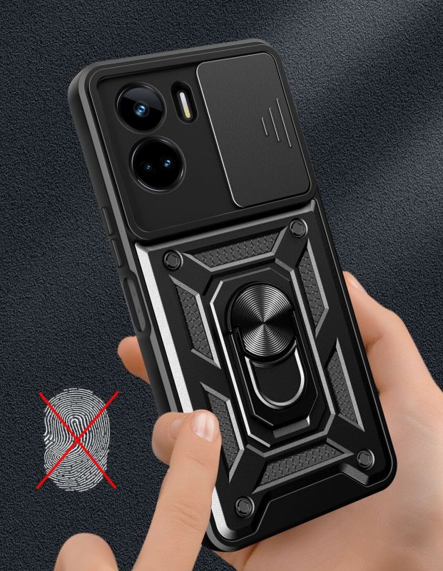 Чохол-накладка BeCover Military для Honor 90 Lite Black (710999)