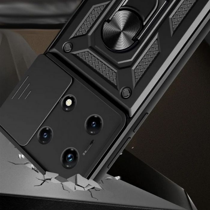 Чохол-накладка BeCover Military для Infinix Note 30 NFC (X6833B) Black (711000)