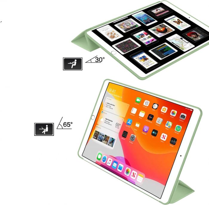 Чохол-книжка BeCover Tri Fold Soft TPU Silicone для Apple iPad Air (4/5) 2020/2022 10.9" Green (711131)