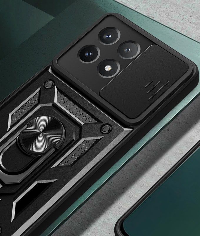 Чохол-накладка BeCover Military для Poco X6 Pro Black (711157)