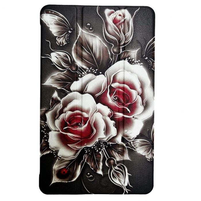 Чохол BeCover Smart Case для Samsung Galaxy Tab A9 SM-X115 8.7" Black Rose (711266)