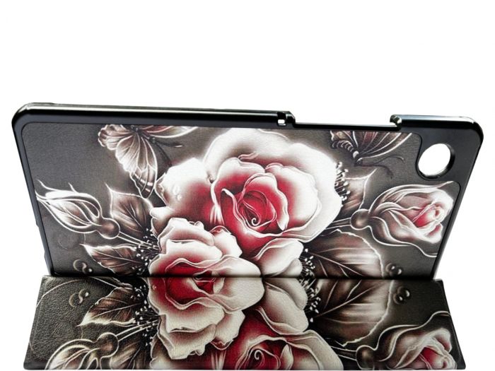 Чохол BeCover Smart Case для Samsung Galaxy Tab A9 SM-X115 8.7" Black Rose (711266)