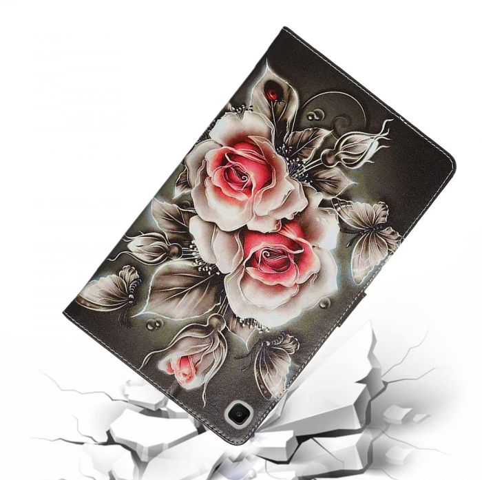 Чохол BeCover Smart Case для Samsung Galaxy Tab S6 Lite (2024) 10.4" P620/P625/P627 Black Rose (711286)