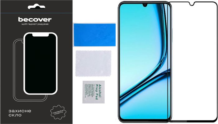 Захисне скло BeCover для Realme Note 50 Black (711317)