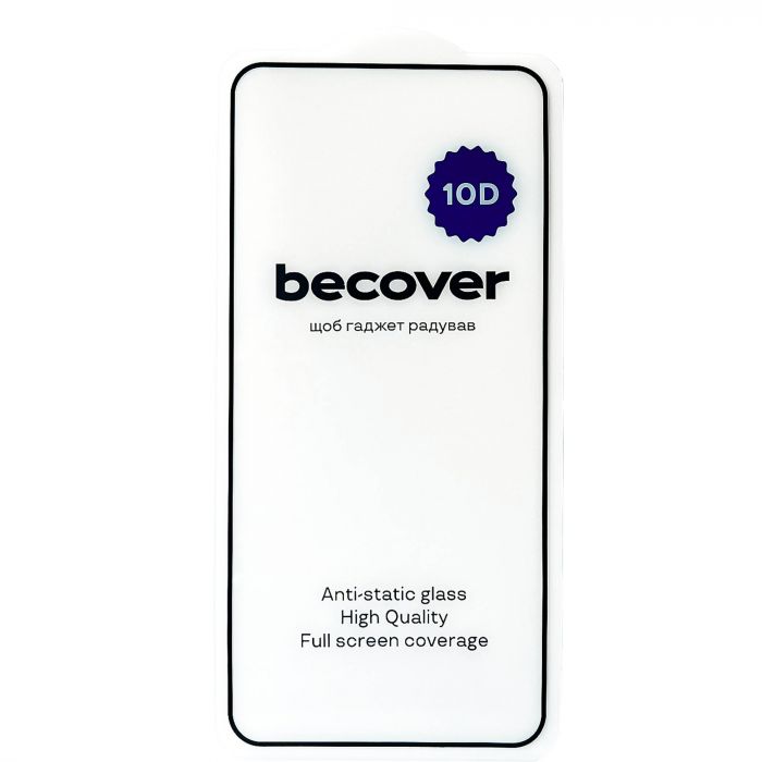 Захисне скло BeCover для Poco X6 Pro 10D Black (711342)