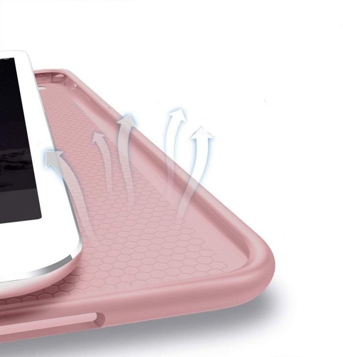 Чохол BeCover Tri Fold Soft TPU Silicone для Apple iPad Air 11" M2 2024 Pink (711410)