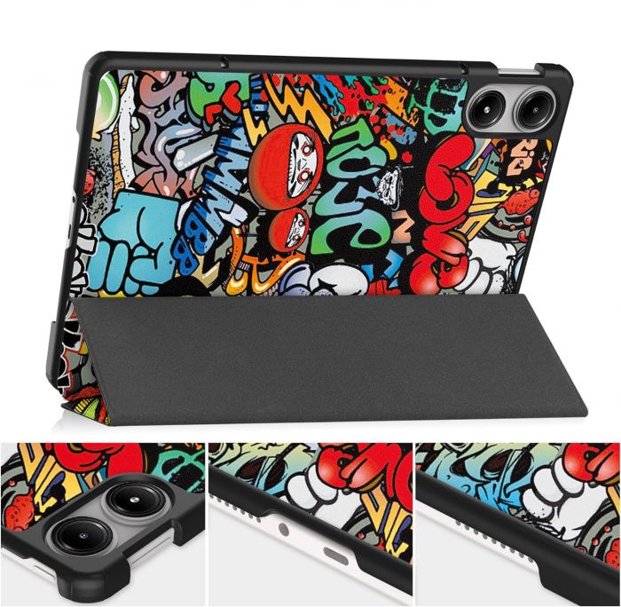 Чохол-книжка BeCover Smart Case для Xiaomi Poco Pad 12.1" Graffiti (711569)