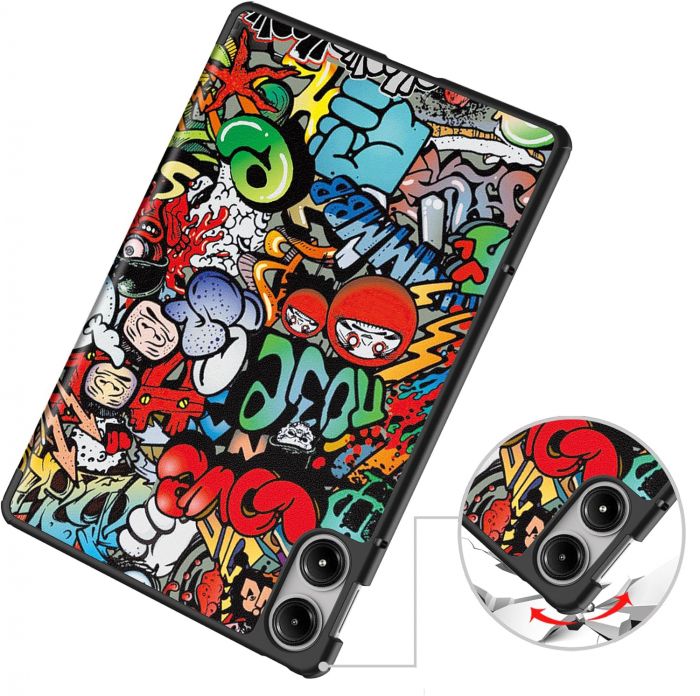 Чохол-книжка BeCover Smart Case для Xiaomi Poco Pad 12.1" Graffiti (711569)