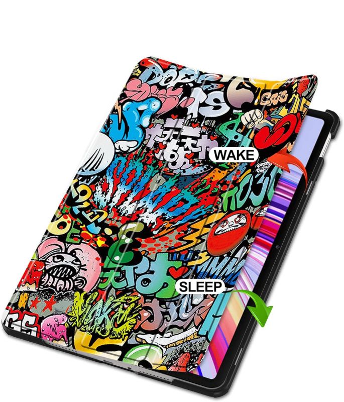 Чохол-книжка BeCover Smart Case для Xiaomi Poco Pad 12.1" Graffiti (711569)