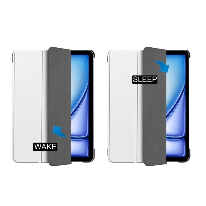 Чохол-книжка BeCover Smart Case для Apple iPad Air 11" M2/M3 (2024/2025) White (711597)
