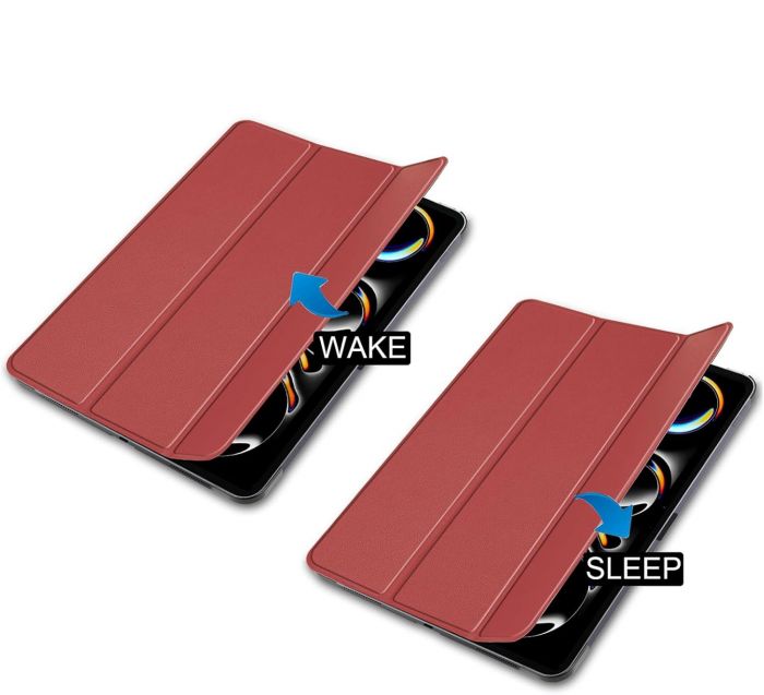 Чохол-книжка BeCover Smart Case для Apple iPad Pro 11" M4 2024 Red Wine (711628)