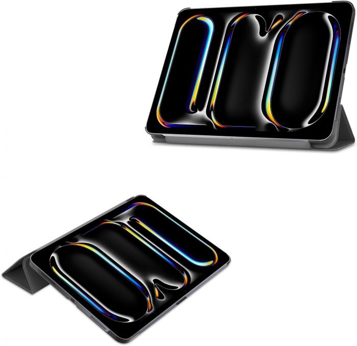 Чохол-книжка BeCover Smart Case для Apple iPad Pro 11" M4 2024 Black Abstraction (711630)