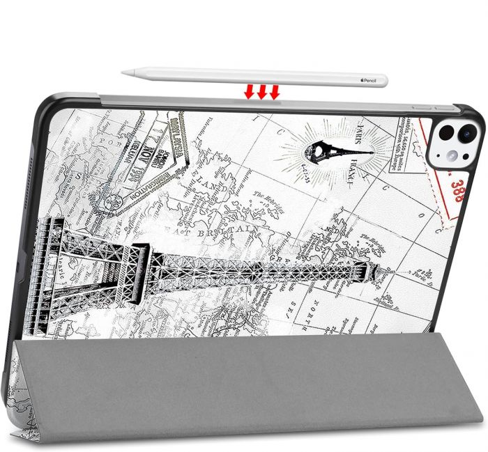 Чохол-книжка BeCover Smart Case для Apple iPad Pro 11" M4 2024 Paris (711640)