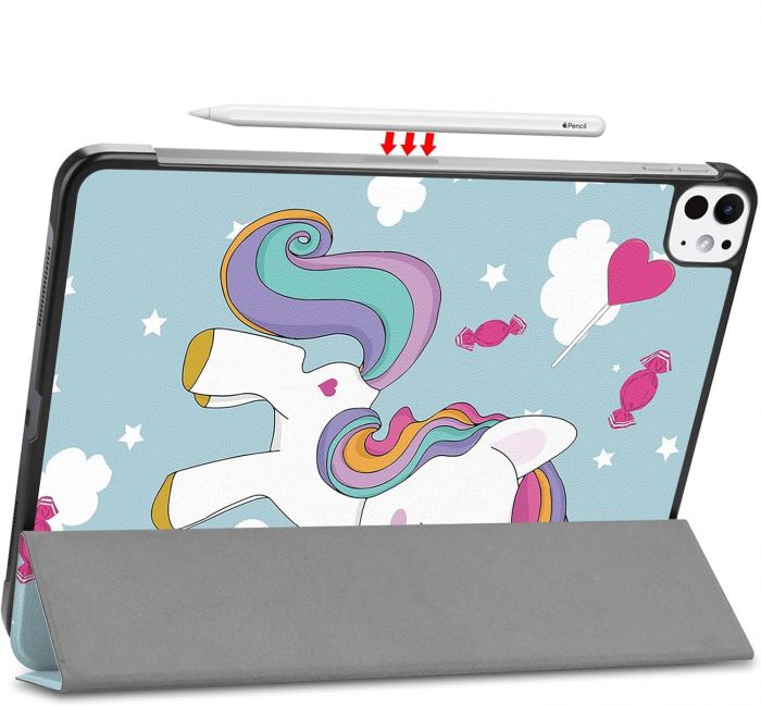 Чохол-книжка BeCover Smart Case для Apple iPad Pro 11" M4 2024 Unicorn (711642)