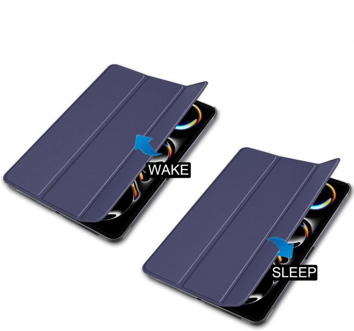 Чохол-книжка BeCover Smart Case для Apple iPad Pro 13" M4 2024 Deep Blue (711644)