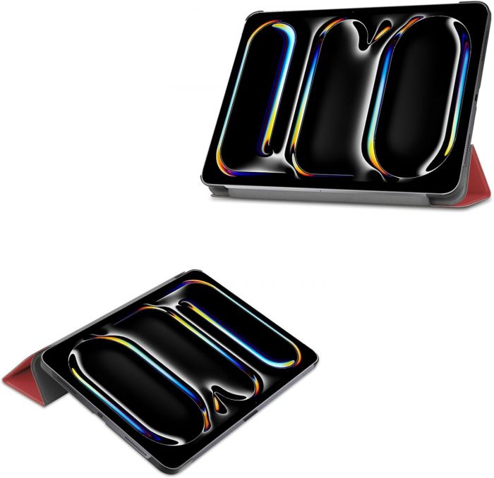 Чохол-книжка BeCover Smart Case для Apple iPad Pro 13" M4 2024 Red Wine (711647)